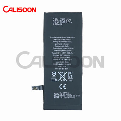 1715mAh 交換バッテリー iPhone 6 IPH 6s 携帯電話 LI ION バッテリー