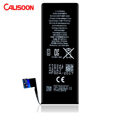 スリムデザイン リチウムイオンバッテリー iPhone 6 ホワイト出力 5V 6.2x2.9x0.2cm